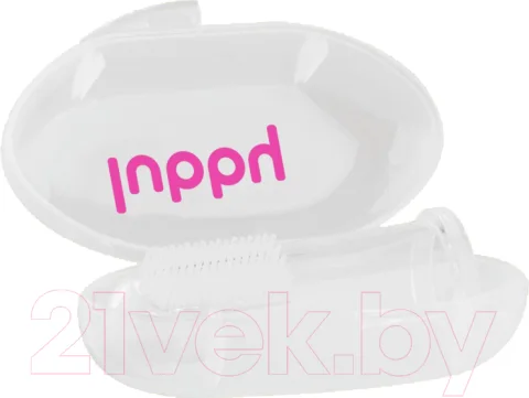 Зубная щетка для новорожденных Lubby 16991/10 (с футляром)