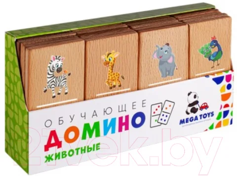 Развивающая игра Leader Toys Дикие животные / 17042