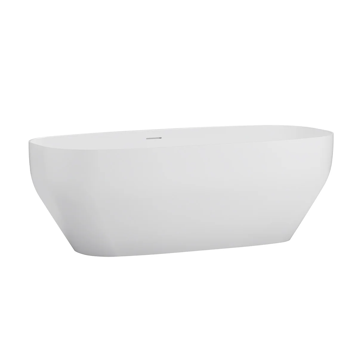 Ванна из искусственного камня Belux Арго АР-1750 (18, белый матовый/Solid Surface)