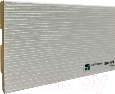 Плинтус WellMaker МДФ НМ-1780 80x16 (2.8м, дижон 4)