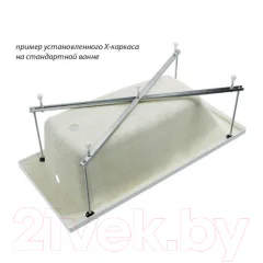 Ванна акриловая Triton Прага 180x80 Стандарт Flat (с гидромассажем) — фото 2