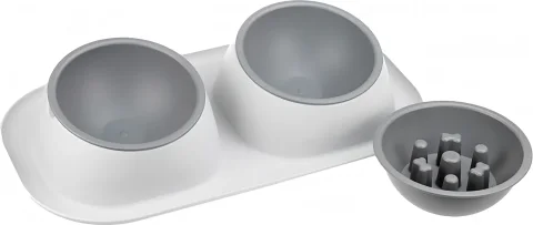 Набор мисок для животных Idea Твикс Макси М 1813 (смоки)