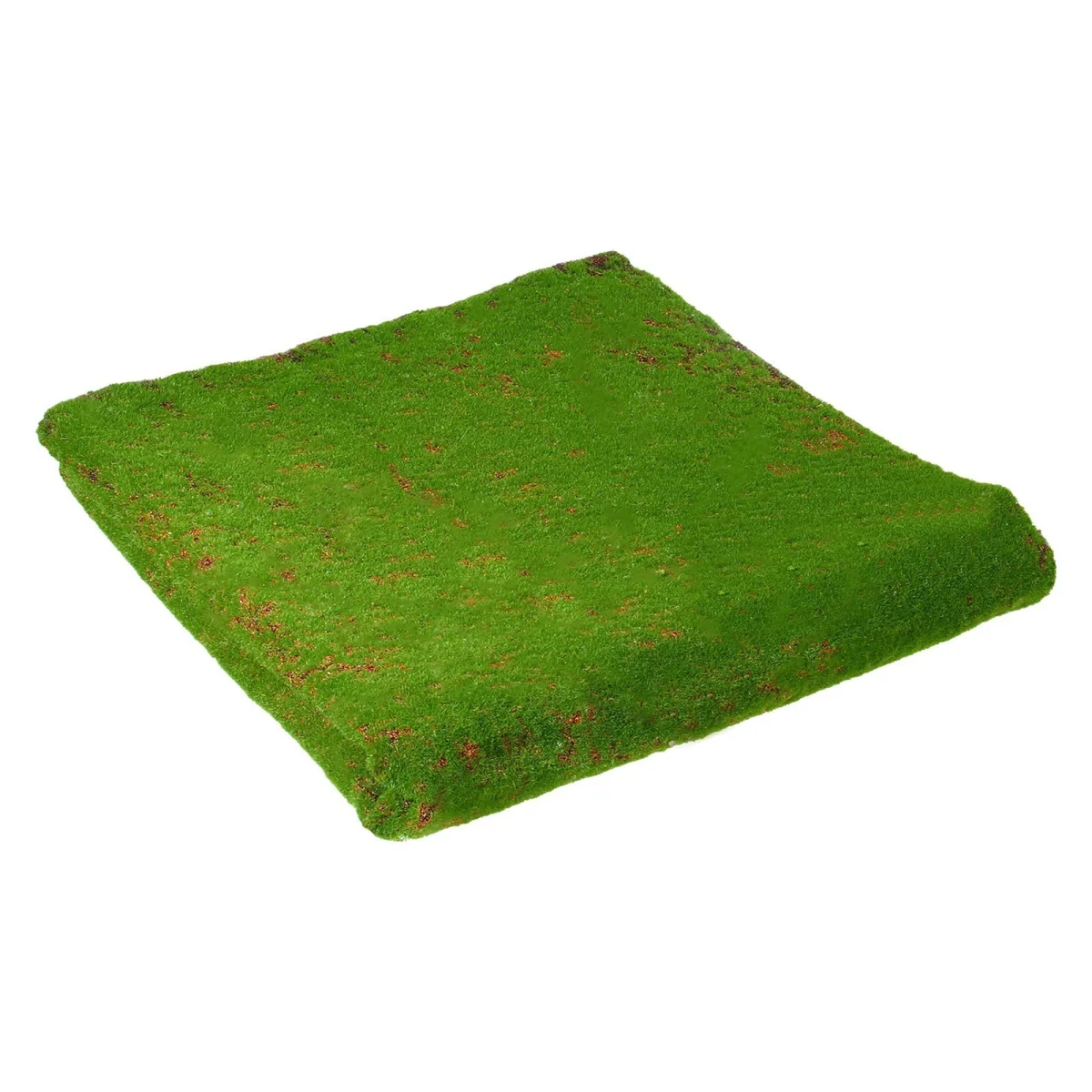 Искусственное растение GREENGO Мох. С ямами 1x1м (зеленый/коричневый)