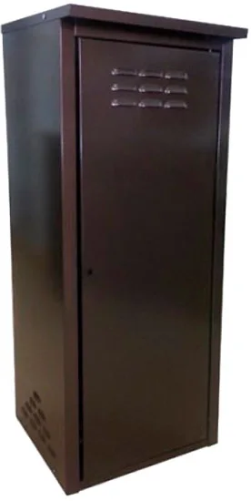 Шкаф для газового баллона Петромаш 1x50л (коричневый)