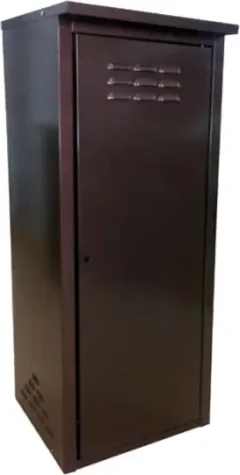 Шкаф для газового баллона Петромаш 1x50л (коричневый) — фото 3