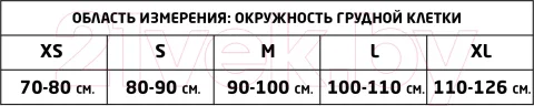 Бандаж на грудную клетку MEK 2003 (S, серый)