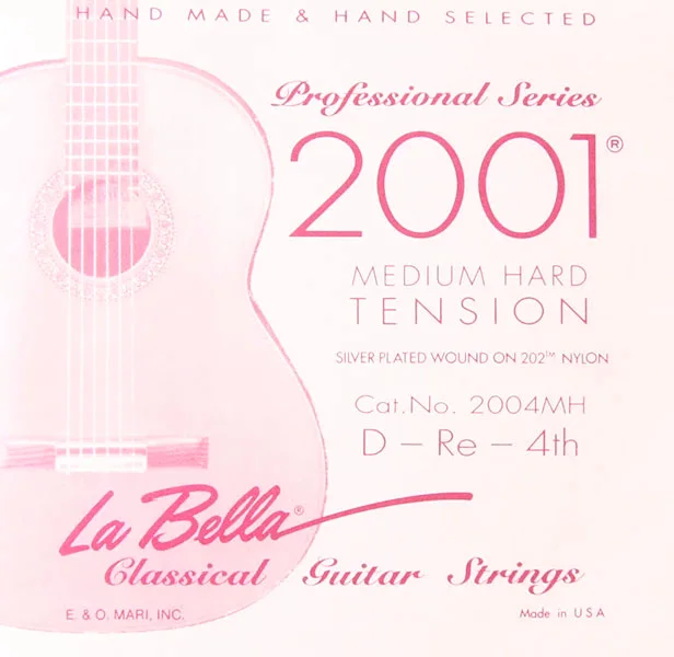Струна для акустической гитары La Bella 2004MH