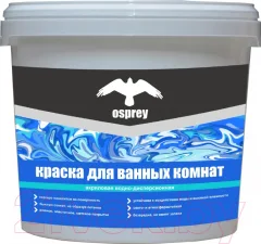 Краска Osprey Интерьерная моющаяся для ванн ВД-АК-201 (25кг, белый) — фото 1