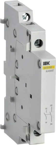 Дополнительный контакт IEK ДК20-КМ 2НО / MKK00D-DK-20