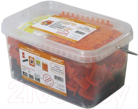 Система выравнивания плитки Farton Набор 2.0мм (851шт)
