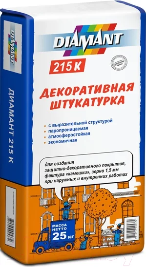Штукатурка декоративная Diamant 215 K (25кг)