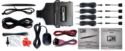 Парковочный радар ParkMaster 21U-4-A (Black)