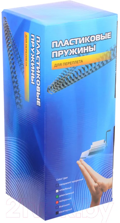 Пружины для переплета Office Kit 22мм / BP2066 (50шт, черный)