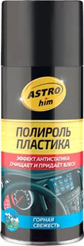 Полироль для пластика ASTROhim Горная свежесть / Ас-2372 (210мл) — фото 1