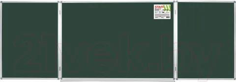 Меловая доска Staff 238009 (100х150/300см, зеленый)