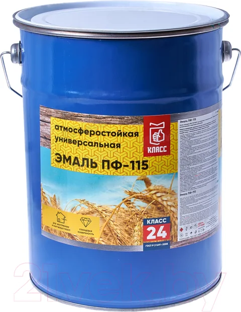 Эмаль Класс 24 ПФ-115 (5кг, ярко-зеленый)