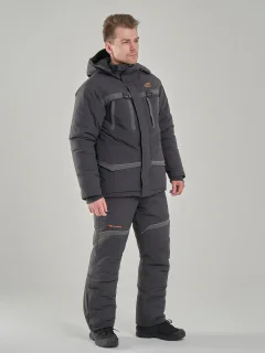Костюм для охоты и рыбалки Taygerr Рыболов 2 Таслан/Оникс Зима -45 (р.52-54/170-176) — фото 2