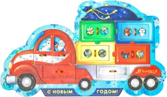 Развивающая игра Smile Decor Новогодний грузовик / П247 — фото 1