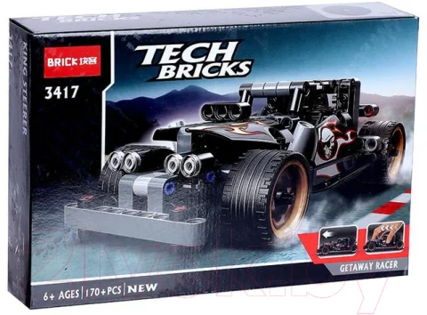 Конструктор инерционный Brick Супергонка / 2588806