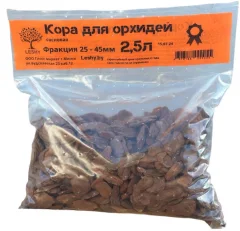 Субстрат Leshy Кора для орхидей 2.5л (2.5-4.5см) — фото 2