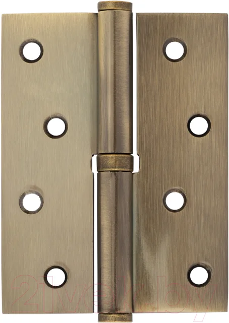 Петля дверная Vettore 2.5x75x100 1BB AB-R (правая, бронза)