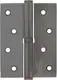 Петля дверная Vettore 2.5x75x100 1BB GR-R (правая, графит) — фото 4
