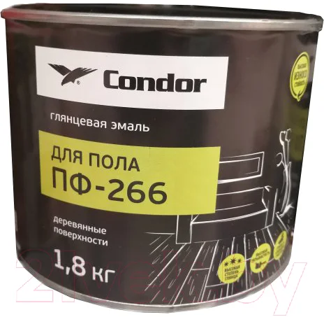 Эмаль CONDOR ПФ-266 для пола (1.8кг, красно-коричневый)