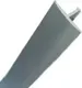 Профиль декоративный Пластал Т-профиль НЕ 270 26 (алюминий) — фото 6