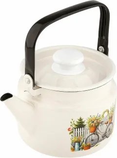 Чайник Лысьвенские эмали Романтика С-2710 П2/4ЖмРчЭК — фото 2