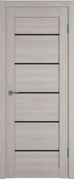 Дверь межкомнатная Atum Pro Х27 60х200 (Stone Oak/Black Gloss) — фото 3