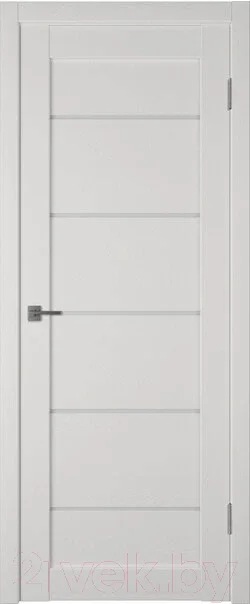 Дверь межкомнатная Atum Pro Х27 70х200 (Milky White/White Cloud)