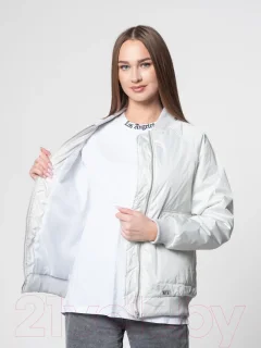Куртка MT.Style №29 Bomber (S, серый) — фото 4