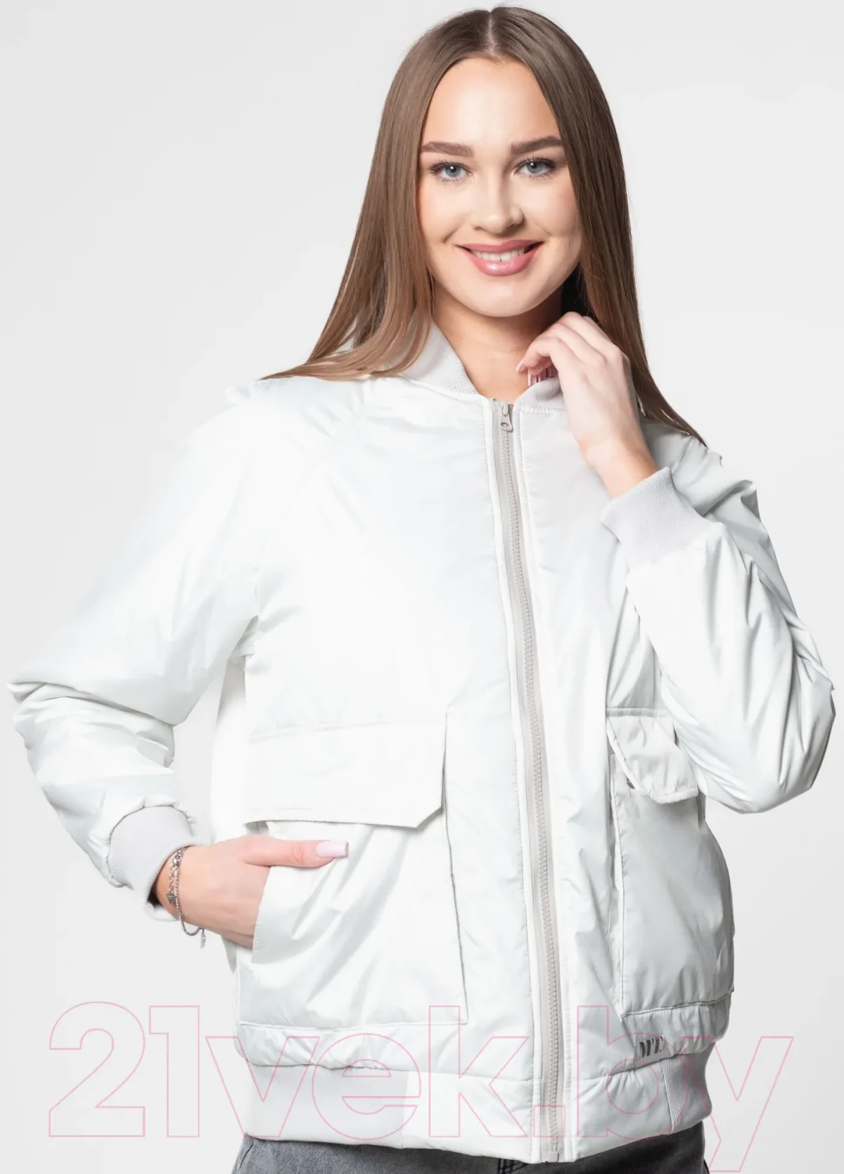 Куртка MT.Style №29 Bomber (L, серый)
