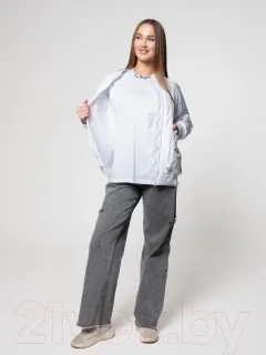 Куртка MT.Style №29 Bomber (S, белый) — фото 5