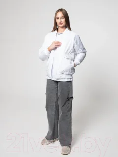 Куртка MT.Style №29 Bomber (XL, белый) — фото 3