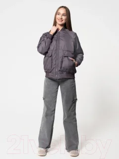 Куртка MT.Style №29 Bomber (L, графит) — фото 4
