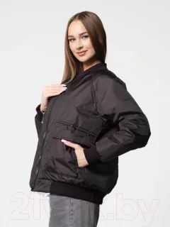 Куртка MT.Style №29 Bomber (S, черный) — фото 4