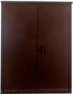 Шкаф для газового баллона Петромаш 2x50л (коричневый) — фото 1