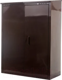 Шкаф для газового баллона Петромаш 2x50л (коричневый) — фото 2