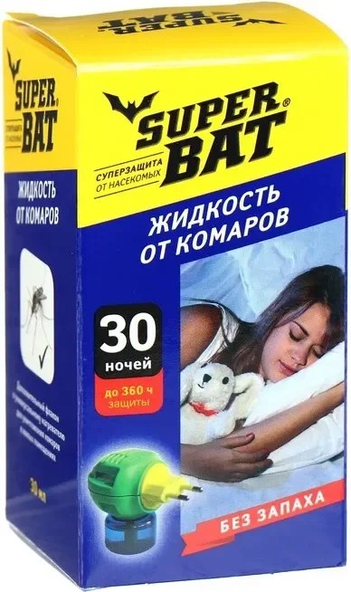Наполнитель для фумигатора Super Bat 30 ночей