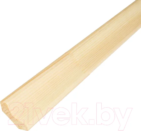 Плинтус потолочный Альфалес Гладкий 30x12x2500