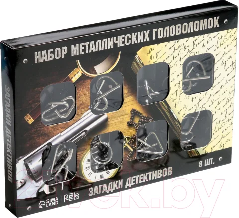 Набор головоломок Puzzle Загадки детективов / 3302590 (8шт)
