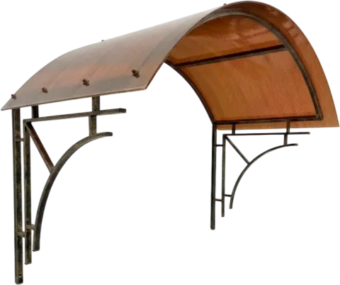 Козырек Dudo КС-34-1 (коричневый)