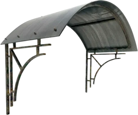 Козырек Dudo КС-34-1 (серый)