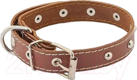 Ошейник Homepet 35мм 49-61см / 77816 (коричневый)