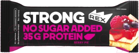 Набор протеиновых батончиков ProteinRex 35% Ягодный пай (12x100г)