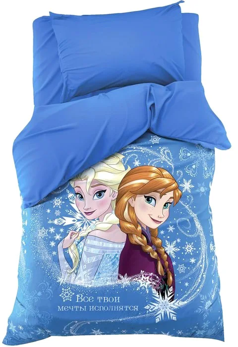 Комплект постельного белья Disney Холодное сердце. Принцессы / 3989296