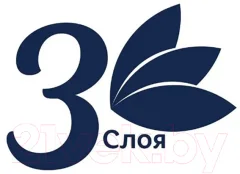 Туалетная бумага Papia Клубничная мечта 3х слойная (8рул) — фото 3