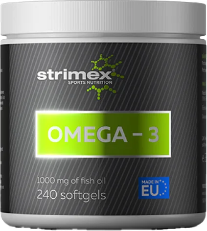 Жирные кислоты Strimex Омега-3 (240 капсул)