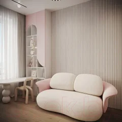 Реечная панель Grace МДФ 3D Line Modern L01 Береза белая (2750х160х19 мм) — фото 3